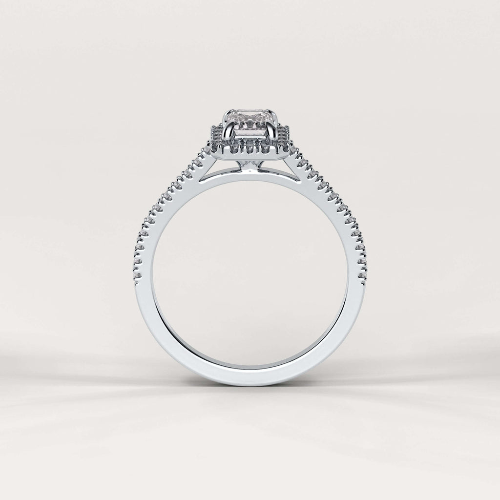 Forlovelsesring fra Jonatan Dror med diamanter